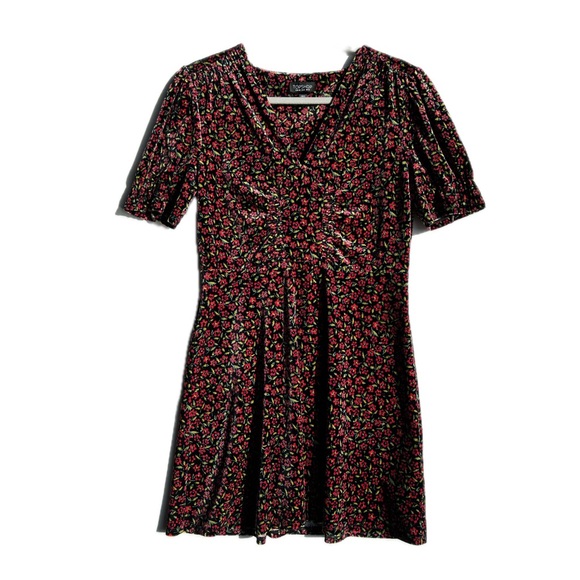 Topshop, velvet dress, size 8 - Picture 3 of 5